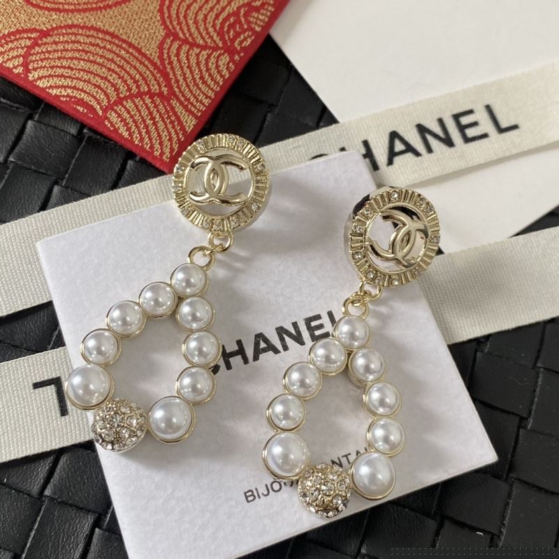 Ch*el earrings
